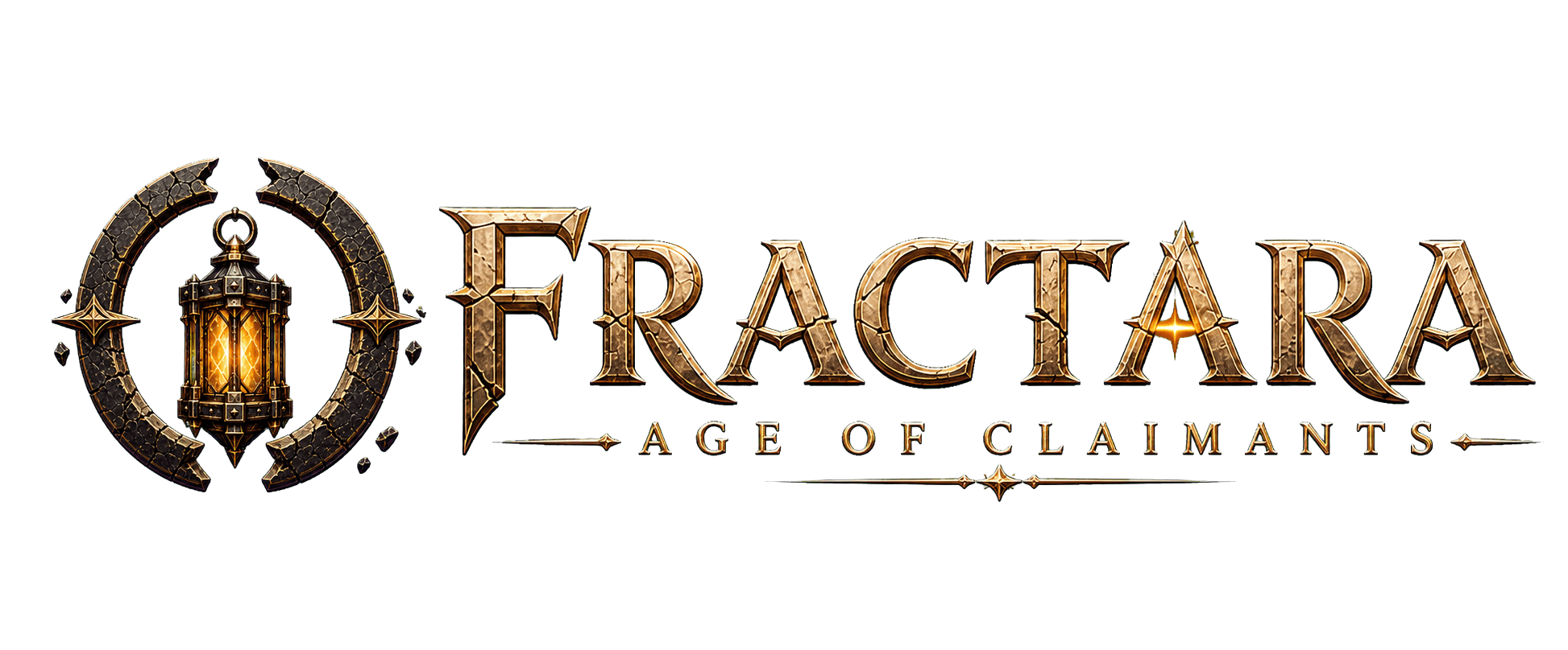 Transparent title lockup for Fractara: Age of Claimants
